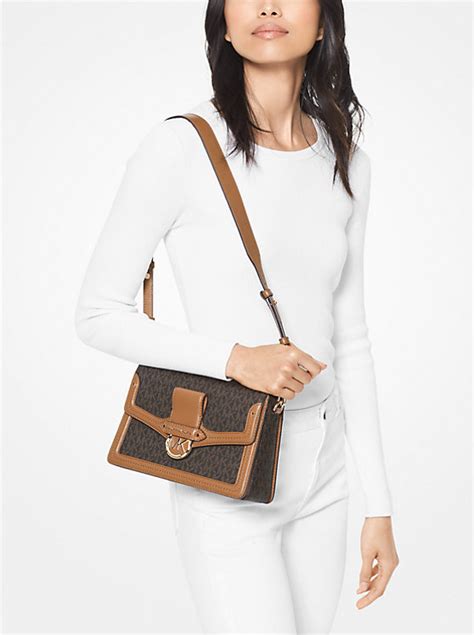 jessie michael kors|Jessie Medium Logo and Leather Shoulder Bag .